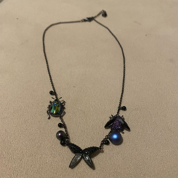 Swarovski Black Butterfly Necklace - Picture 6 of 9